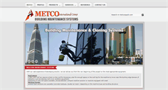 Desktop Screenshot of metcosaudi.com